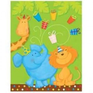 Jungle Pin the Present Party Game